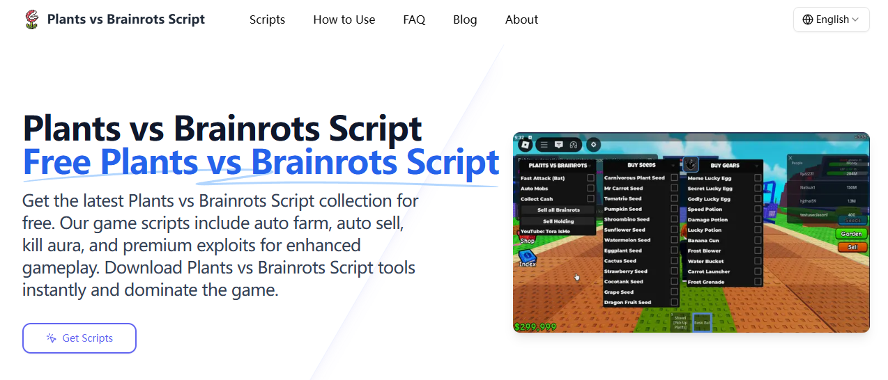 From the blog | Plants vs Brainrots Script